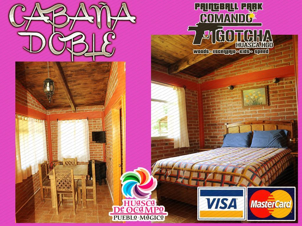 Hotel Cabanas Gotcha Huasca Huasca de Ocampo Exterior foto