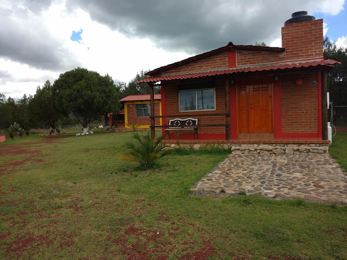 Hotel Cabanas Gotcha Huasca Huasca de Ocampo Exterior foto